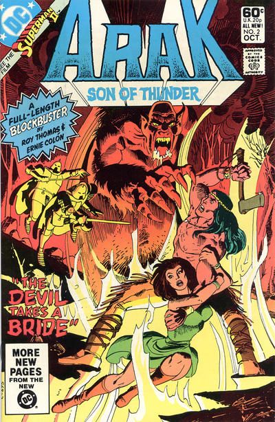 Arak The Devil Takes A Bride! |  Issue#2A | Year:1981 | Series:  | Pub: DC Comics | Direct Sales Variant