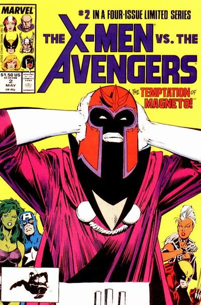 X-Men vs. Avengers Uneasy Allies |  Issue#2A | Year:1987 | Series:  | Pub: Marvel Comics | Direct Edition
