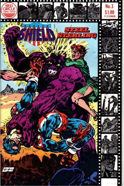 The Shield (Red Circle) Target: USA |  Issue#3 | Year:1983 | Series:  | Pub: Archie Comic Publications |