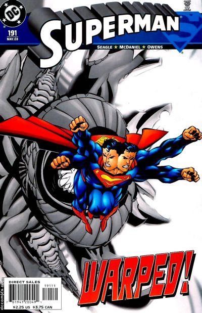 Superman, Vol. 2 The American Way |  Issue#191A | Year:2003 | Series: Superman | Pub: DC Comics | Direct Edition