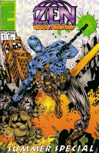 Zen Intergalactic Ninja Summer Special Video Warrior |  Issue#1 | Year:1994 | Series: Zen Intergalactic Ninja | Pub: Entity Comics | Holofoil Cover