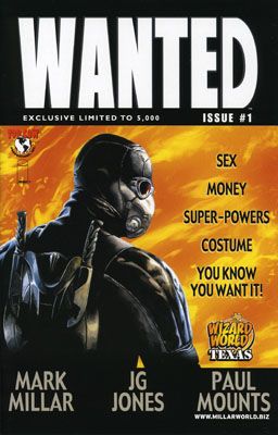 Wanted Bring On The Bad Guys |  Issue#1E | Year:2003 | Series: Wanted | Pub: Image Comics | Wizard World Texas Edition