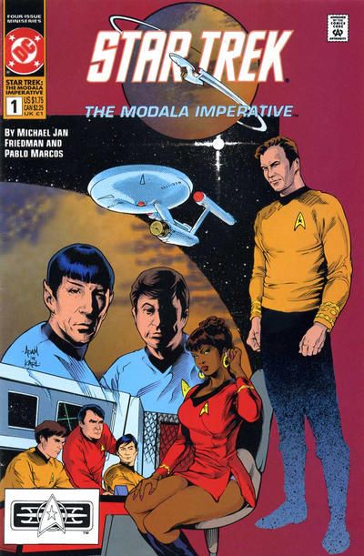 Star Trek: The Modala Imperative (1991) A Little Seasoning |  Issue#1A | Year:1991 | Series: Star Trek | Pub: DC Comics | Direct Edition