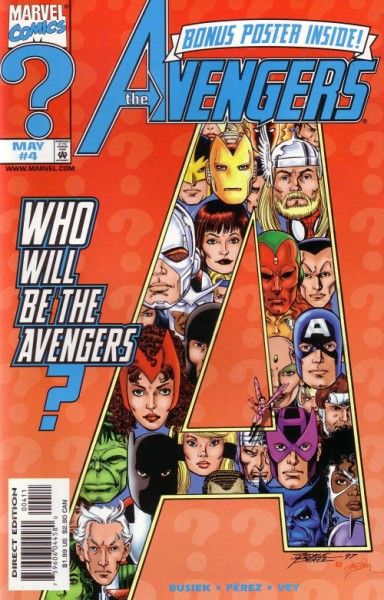 The Avengers, Vol. 3 Too Many Avengers! |  Issue#4A | Year:1998 | Series: Avengers | Pub: Marvel Comics | Direct Edition