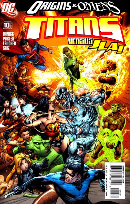 Titans, Vol. 2 Origins & Omens - Adult Swim |  Issue#10 | Year:2009 | Series: Teen Titans | Pub: DC Comics |