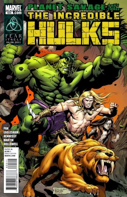 The Incredible Hulks Planet Savage, Part 3: Conclusion |  Issue#625 | Year:2011 | Series: Hulk | Pub: Marvel Comics | Dale Eaglesham Regular