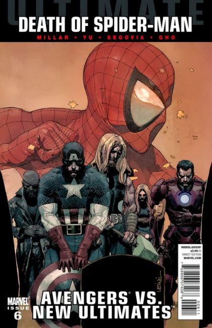Ultimate Avengers vs. New Ultimates Death of Spider-Man - Ultimate Avengers versus New Ultimates, Part Six |  Issue#6A | Year:2011 | Series:  | Pub: Marvel Comics | Leinil Francis Yu Regular
