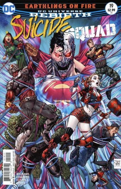 Suicide Squad, Vol. 4 Earthlings on Fire, Alone |  Issue#19A | Year:2017 | Series: Suicide Squad | Pub: DC Comics | Regular Tony S Daniel & Sandu Florea Cover