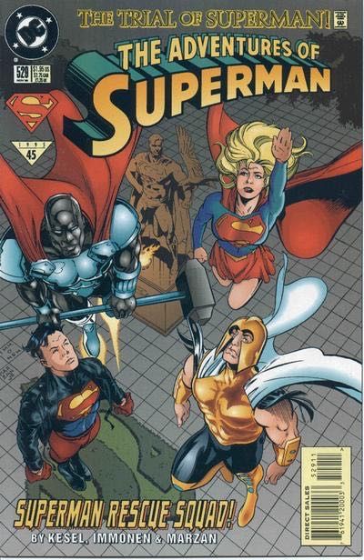 The Adventures of Superman Jail Break |  Issue#529A | Year:1995 | Series: Superman | Pub: DC Comics | Direct Edition