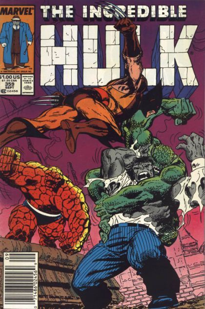 The Incredible Hulk, Vol. 1 Soul Man |  Issue#359B | Year:1989 | Series: Hulk | Pub: Marvel Comics | Newsstand Edition