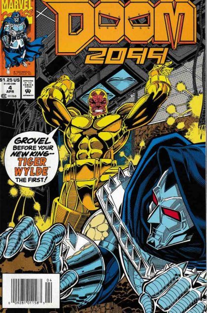 Doom 2099, Vol. 1 Fire Answers Fire |  Issue#4B | Year:1993 | Series:  | Pub: Marvel Comics | Newsstand Edition
