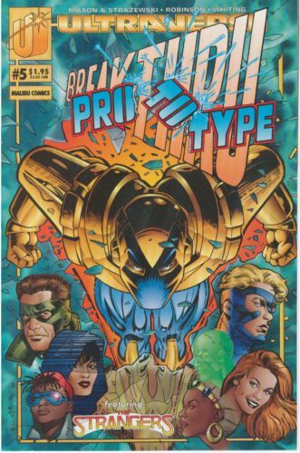 Prototype (Malibu Comics) Break-Thru - Break-Thru, Mission: Moon! |  Issue#5A | Year:1993 | Series:  | Pub: Malibu Comics | Direct Edition