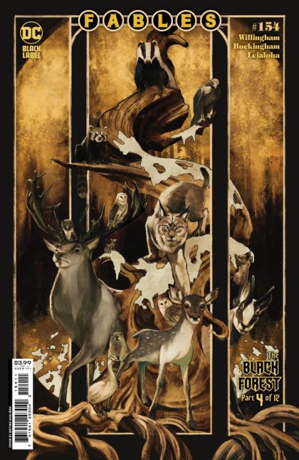 Fables The Black Forest, Trouble |  Issue#154A | Year:2022 | Series: Fables | Pub: DC Comics | Qistina Khalidah Regular Cover