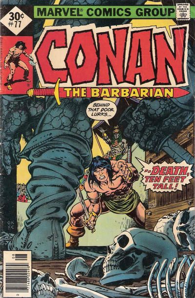 Conan the Barbarian, Vol. 1 When Giants Walk The Earth! |  Issue#77C | Year:1977 | Series: Conan | Pub: Marvel Comics | Whitman Variant