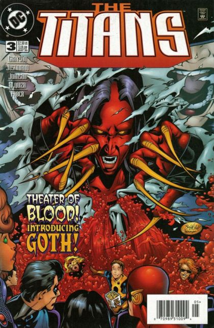 Titans, Vol. 1 Shock Value |  Issue#3B | Year:1999 | Series: Teen Titans | Pub: DC Comics | Newsstand Edition