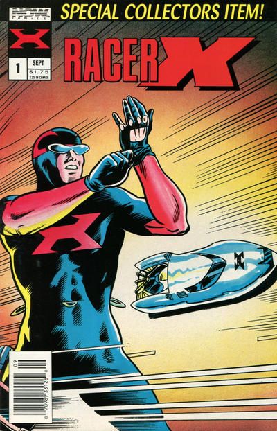 Racer X, Vol. 1 (NOW Comics) Back Roads and Hot Loads |  Issue#1B | Year:1998 | Series:  | Pub: NOW Comics | Newsstand Edition