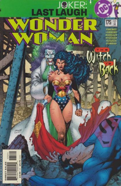 Wonder Woman, Vol. 2 Joker: Last Laugh - The Witch And The Warrior, Part 2: Girl Frenzy |  Issue#175A | Year:2001 | Series: Wonder Woman | Pub: DC Comics |