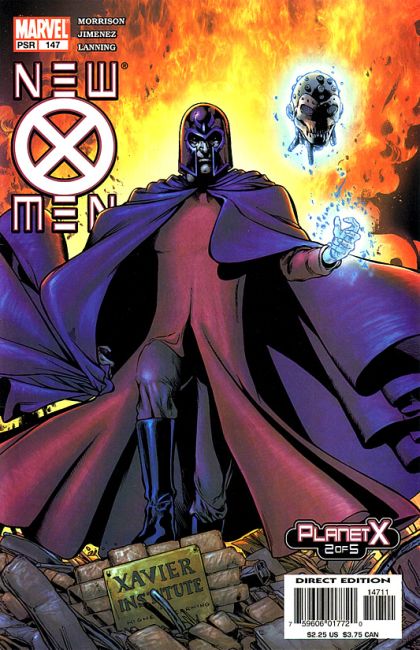 X-Men, Vol. 1 Planet X, Part 2: Magneto Superior |  Issue#147A | Year:2003 | Series: X-Men | Pub: Marvel Comics | Phil Jiménez Regular
