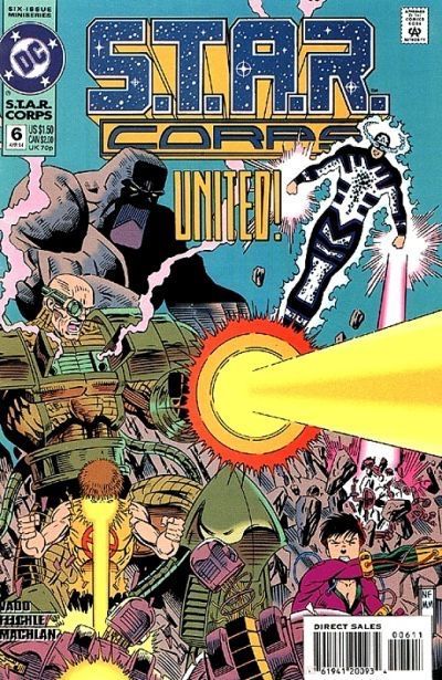 S.T.A.R. Corps Shooting S.T.A.R.s |  Issue#6 | Year:1994 | Series:  | Pub: DC Comics |