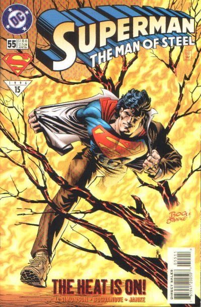 Superman: The Man of Steel Something Fishy |  Issue#55A | Year:1996 | Series: Superman | Pub: DC Comics | Direct Edition