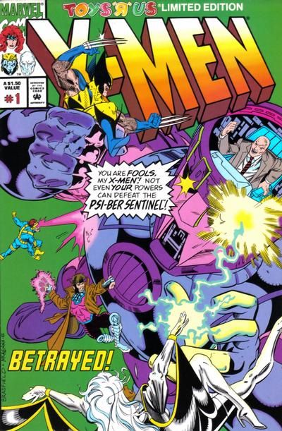 The X-Men Premium Edition (Toys R Us) The Psi-Ber Scenario |  Issue