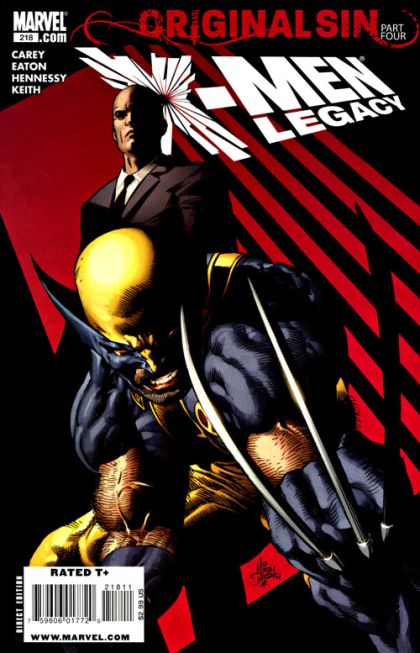 X-Men: Legacy, Vol. 1 Original Sin - Part Four |  Issue#218A | Year:2008 | Series: X-Men | Pub: Marvel Comics | Mike Deodato Jr. Regular