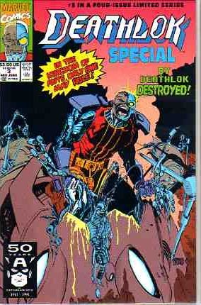 Deathlok Special Dam If He Don't |  Issue#3 | Year:1991 | Series:  | Pub: Marvel Comics | Direct Edition