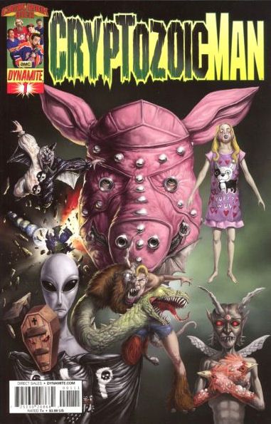 Cryptozoic Man Part One |  Issue#1A | Year:2013 | Series:  | Pub: Dynamite Entertainment |