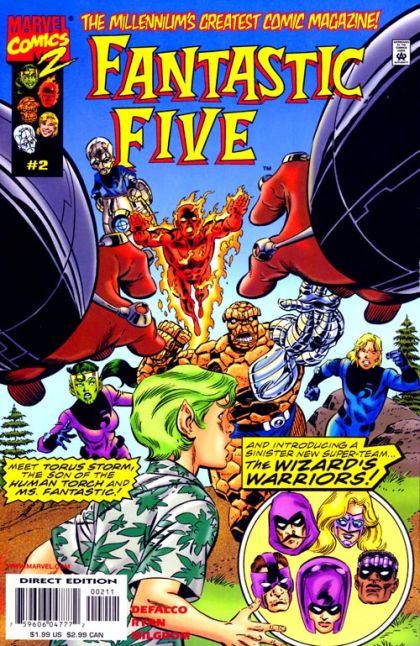 Fantastic Five, Vol. 1 The Wizards Warriors |  Issue#2A | Year:1999 | Series: Fantastic Four | Pub: Marvel Comics |