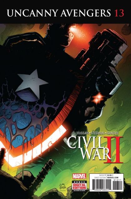 Uncanny Avengers, Vol. 3 Civil War II - Don't Do The Crime |  Issue#13A | Year:2016 | Series: Avengers | Pub: Marvel Comics | Ryan Stegman Regular Cover