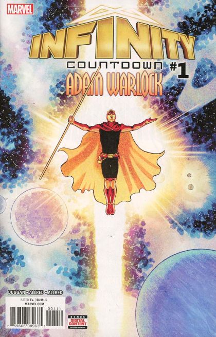 Infinity Countdown: Adam Warlock  |  Issue#1A | Year:2018 | Series:  | Pub: Marvel Comics | Regular Aaron Kuder Cover