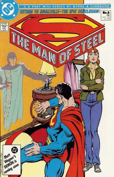 The Man of Steel, Vol. 1 The Haunting |  Issue#6A | Year:1986 | Series: Superman | Pub: DC Comics | Direct Edition