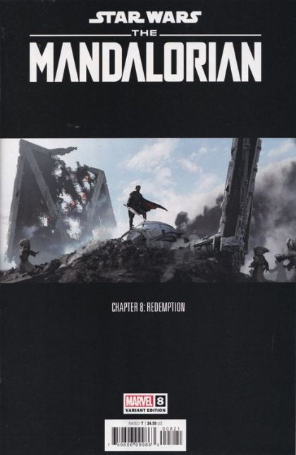 Star Wars: The Mandalorian, Vol. 1 Redemption |  Issue#8B | Year:2023 | Series: Star Wars | Pub: Marvel Comics | Concept Art Cover