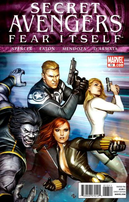 Secret Avengers, Vol. 1 Fear Itself  |  Issue#13A | Year:2011 | Series: Avengers | Pub: Marvel Comics | Adi Granov Regular Cover