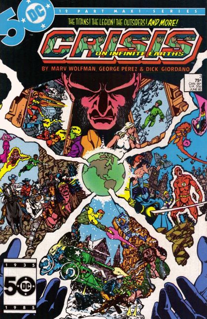 Crisis On Infinite Earths Crisis On Infinite Earths - Oblivion Upon Us |  Issue#3A | Year:1985 | Series: Crisis on Infinite Earths | Pub: DC Comics | Direct Edition
