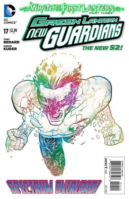 Green Lantern: New Guardians Wrath of the First Lantern - Part Three: 2 Reunions & A Funeral |  Issue#17A | Year:2013 | Series: Green Lantern | Pub: DC Comics | Aaron Kuder Regular