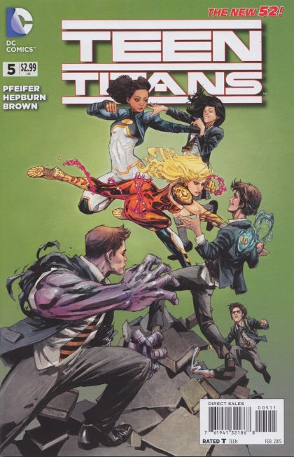 Teen Titans, Vol. 5 Human Resources, Part 1 |  Issue#5A | Year:2014 | Series: Teen Titans | Pub: DC Comics |