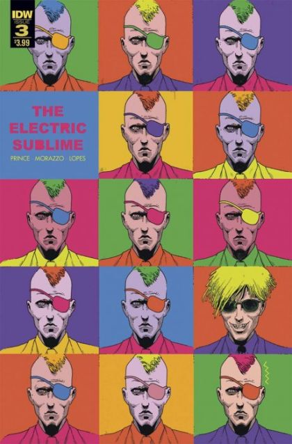 The Electric Sublime  |  Issue#3A | Year:2016 | Series:  | Pub: IDW Publishing | Regular Martin Morazzo Cover