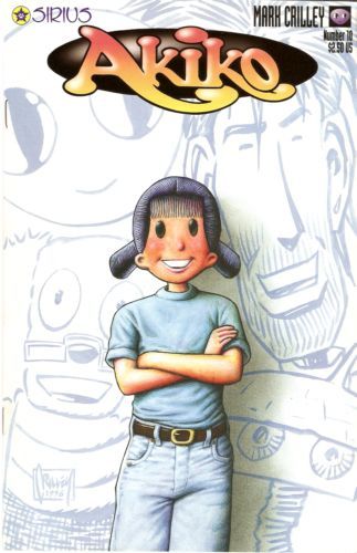 Akiko Up and Over |  Issue#10 | Year:1997 | Series:  | Pub: Sirius |