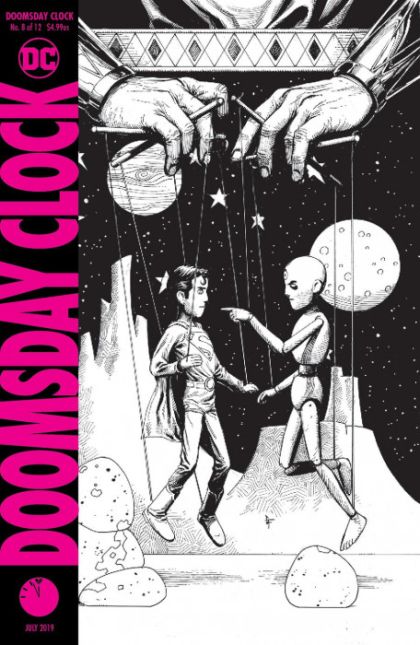 Doomsday Clock Save Humanity |  Issue#8C | Year:2018 | Series:  | Pub: DC Comics | 2nd Printing Variant Gary Frank Cover