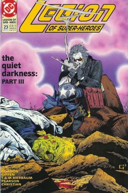 Legion of Super-Heroes, Vol. 4 The Quiet Darkness, Part Three |  Issue#23 | Year:1991 | Series: Legion of Super-Heroes | Pub: DC Comics |
