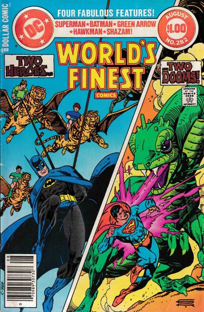 World's Finest Comics The Joy-Bringers / Doctor Katar And Mister Plert / Charity Begins |  Issue#282B | Year:1982 | Series: World's Finest | Pub: DC Comics | Newsstand Edition