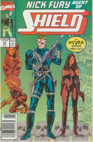 Nick Fury Agent of Shield, Vol. 4 The Hydra Affair, Part 1: Fears And Obsessions |  Issue#12 | Year:1990 | Series: Nick Fury - Agent of S.H.I.E.L.D. | Pub: Marvel Comics |