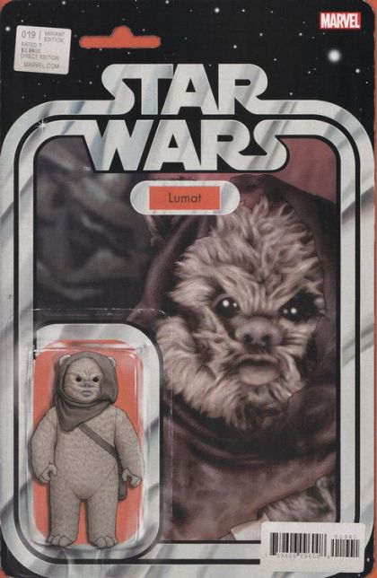 Star Wars, Vol. 3 (Marvel) Crimson Reign - Dangerous Turn |  Issue#19D | Year:2021 | Series: Star Wars | Pub: Marvel Comics | John Tyler Christopher Action Figure Variant