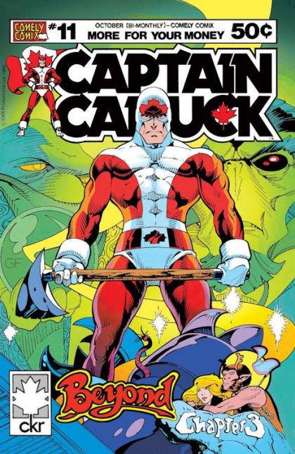 Captain Canuck Operation Extermination, Chariots of Fire: Operation Extermination |  Issue#11A | Year:1980 | Series:  | Pub: CKR Productions | Direct Edition