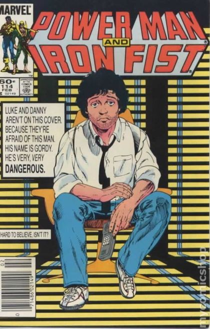 Power Man And Iron Fist, Vol. 1 Squeeze! |  Issue#114B | Year:1985 | Series: Power Man and Iron Fist | Pub: Marvel Comics | Newsstand Edition