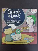 Sarah & Duck: A Sleepover by Sarah Gomes Harris | For Age: 2–4 | Pub: Penguin / Ladybird (verify edition) | Paperback Picture Story Book