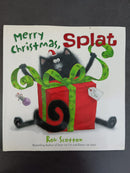 Merry Christmas, Splat! by Rob Scotton | For Age: 2–4 | Pub: HarperCollins | Paperback Picture Story Book