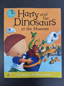 Harry and the Dinosaurs at the Museum by Ian Whybrow; illustrated by Adrian Reynolds | For Age: 4–6 | Pub: Puffin Books | Paperback Picture Story Book