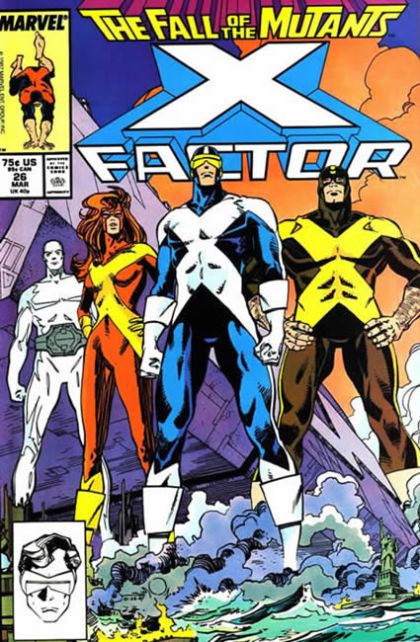 X-Factor, Vol. 1 The Fall of the Mutants - Casualties |  Issue#26A | Year:1987 | Series: X-Factor | Pub: Marvel Comics